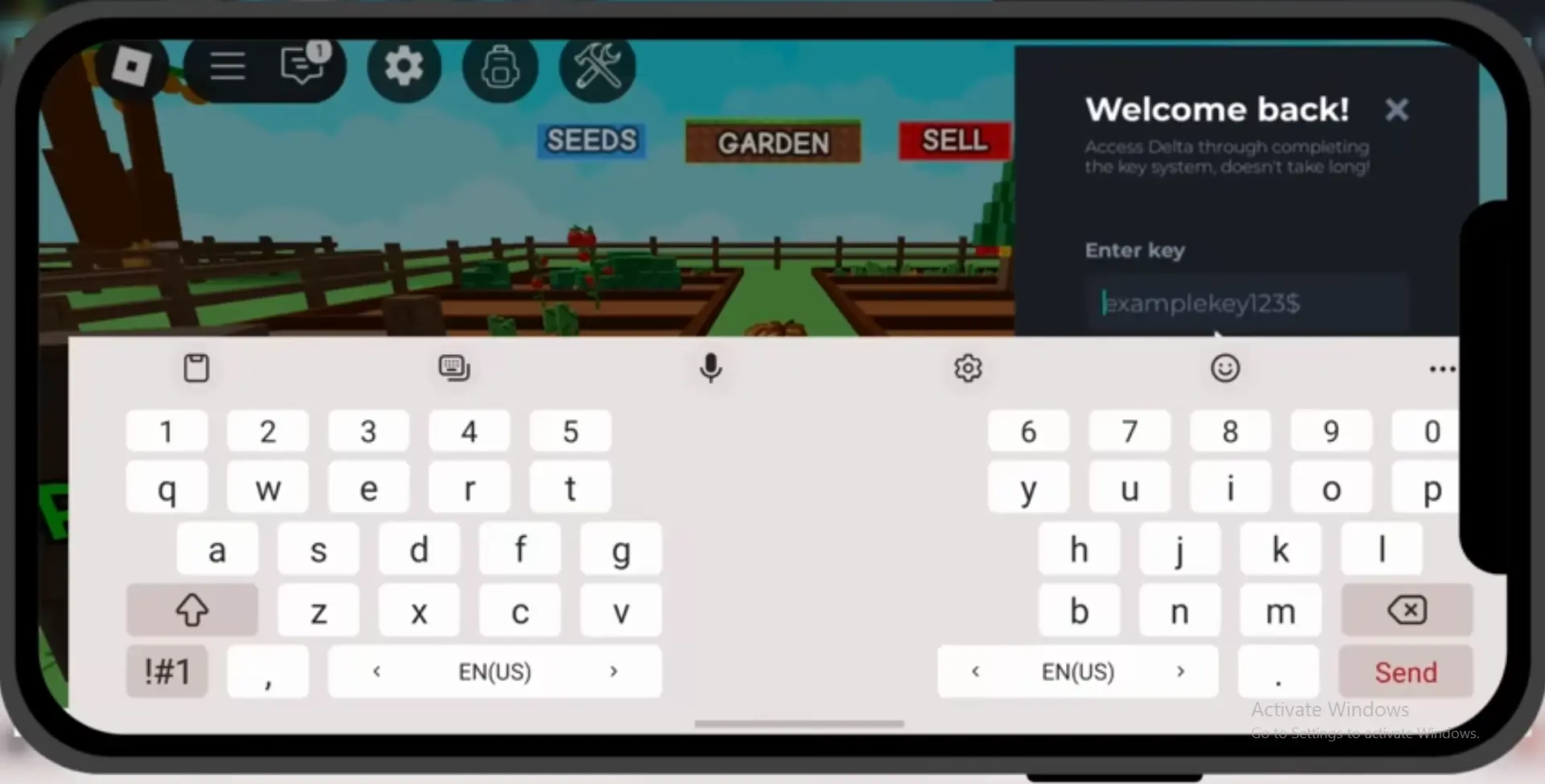 How to execute grow a garden scripts