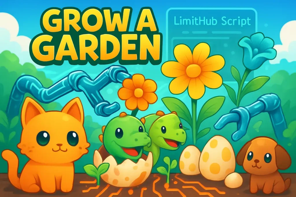 Script LimitHub For Grow a garden roblox
